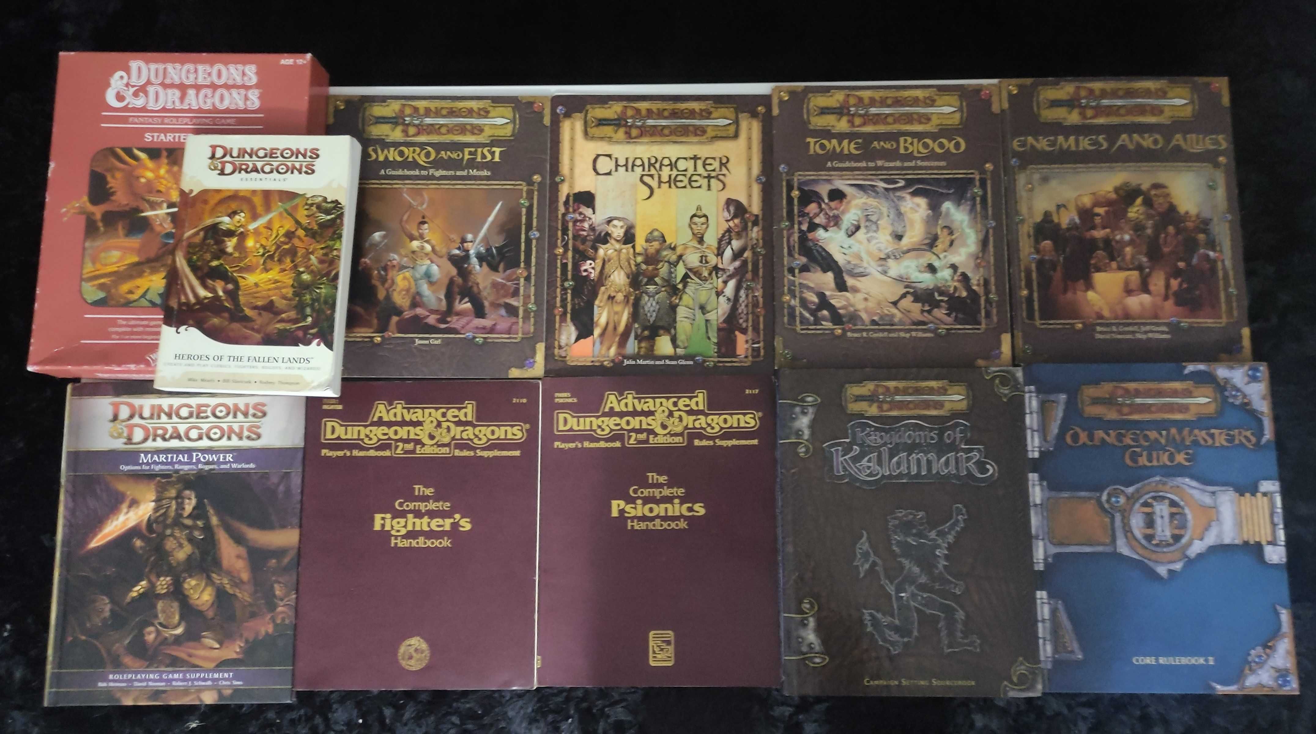 Lote Dungeons & Dragons