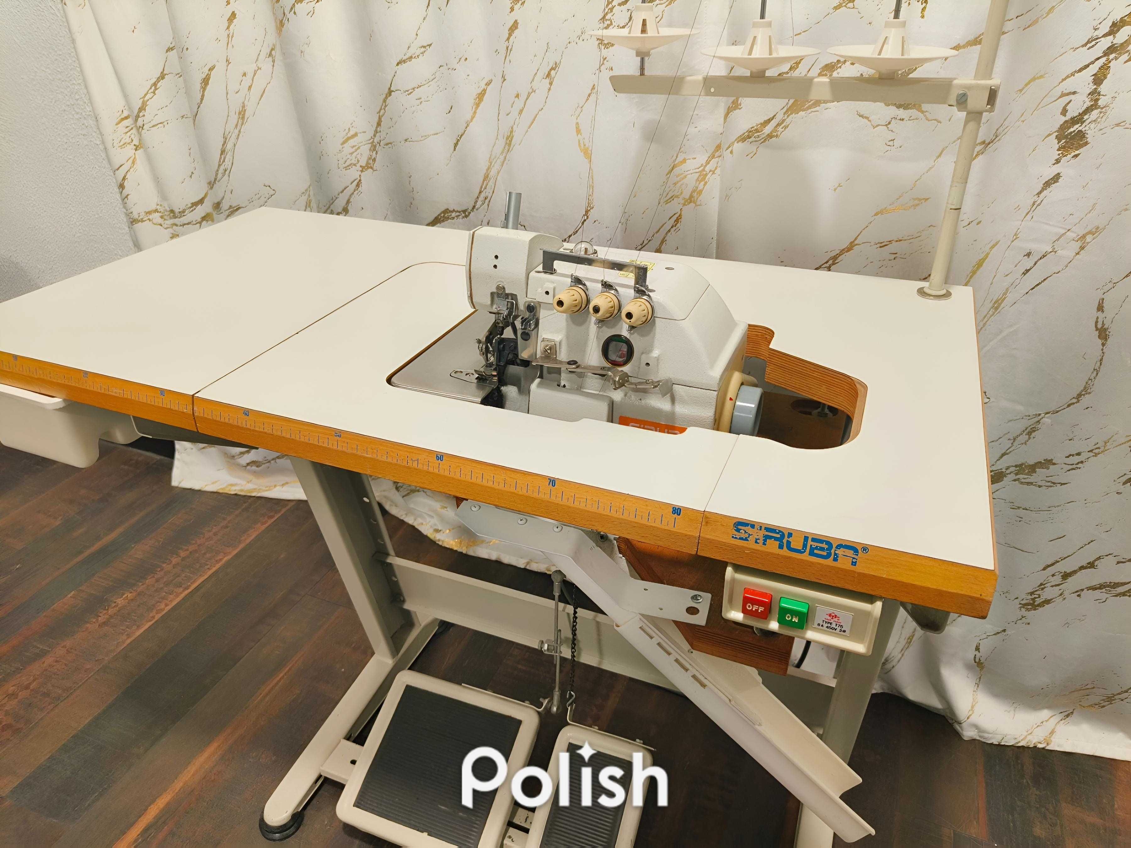 Owerlok 3 nitkowy overlock siruba maszyna przemysłowa owerlock Siruba
