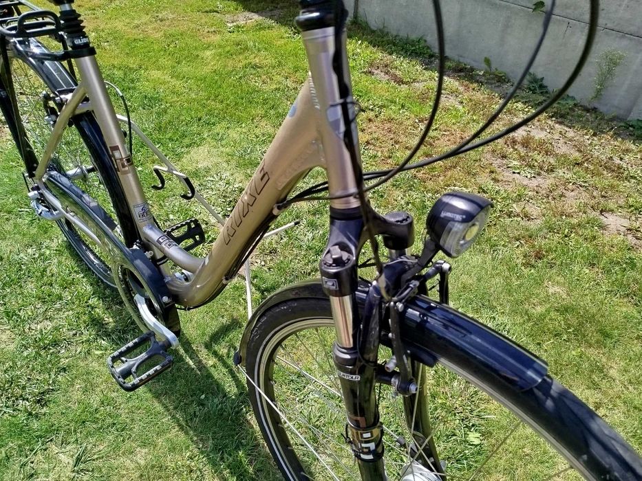 Rower Miejski RIXE SINCE FLEURIE Koła 28 Cali Rama Alu 50 cm DEORE LX