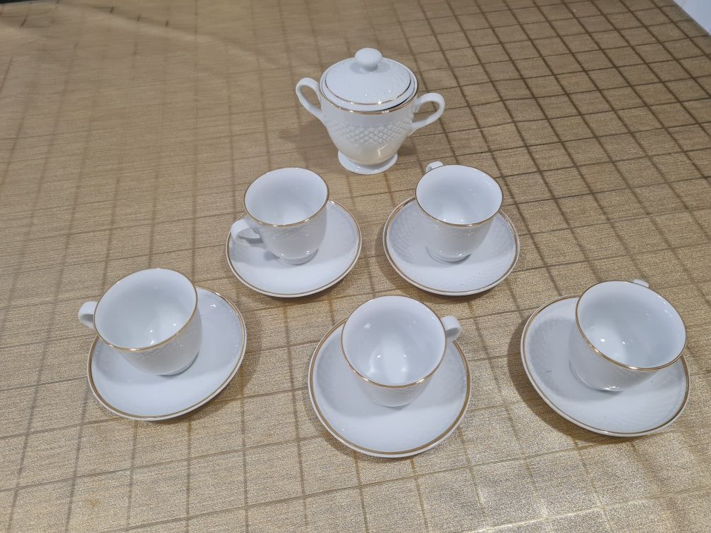 Serviço de café de 6 peças