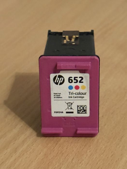 Hp 652 tusz kolorowy do drukarki trójkolorowy