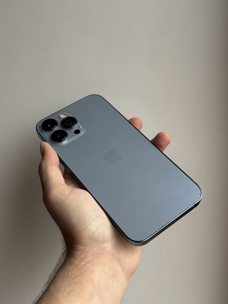 iPhone 13 Pro Max 128 Gb Sierra Blue Neverlock АКБ 91%, идеал
