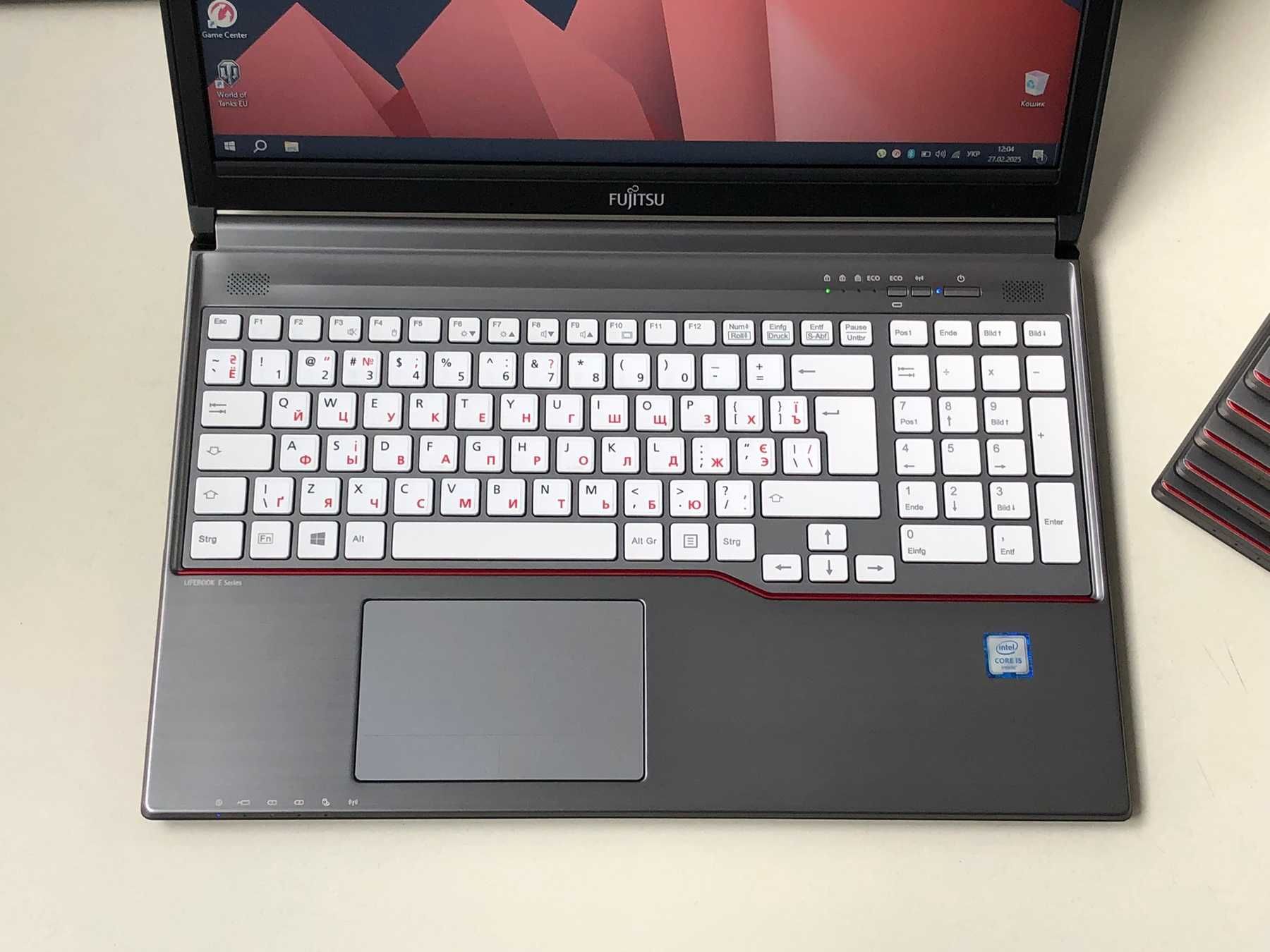 Fujitsu E756 • Intel i7 • 15.6” IPS • SSD 256Gb • DDR4 • Опт/Роздріб