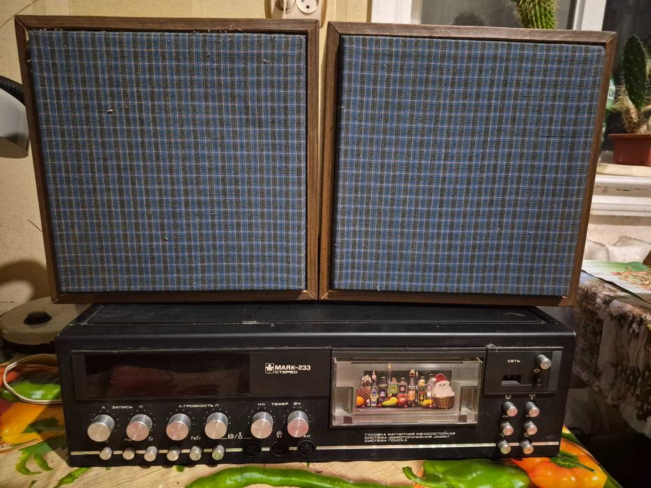 Магнітофон приставка. Маяк-233 Стерео