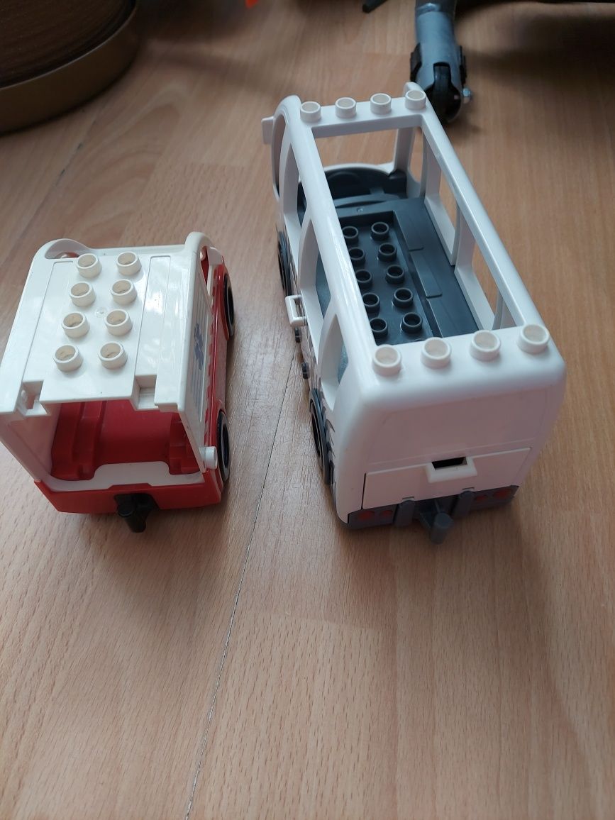 Lego duplo auta z nadrukiem meble
