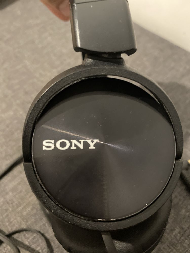 słuchawki czarne sony