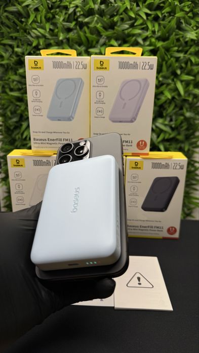 Стильний павербанк Базеус 10000 mAh 20w ultra slim powerbank Baseus