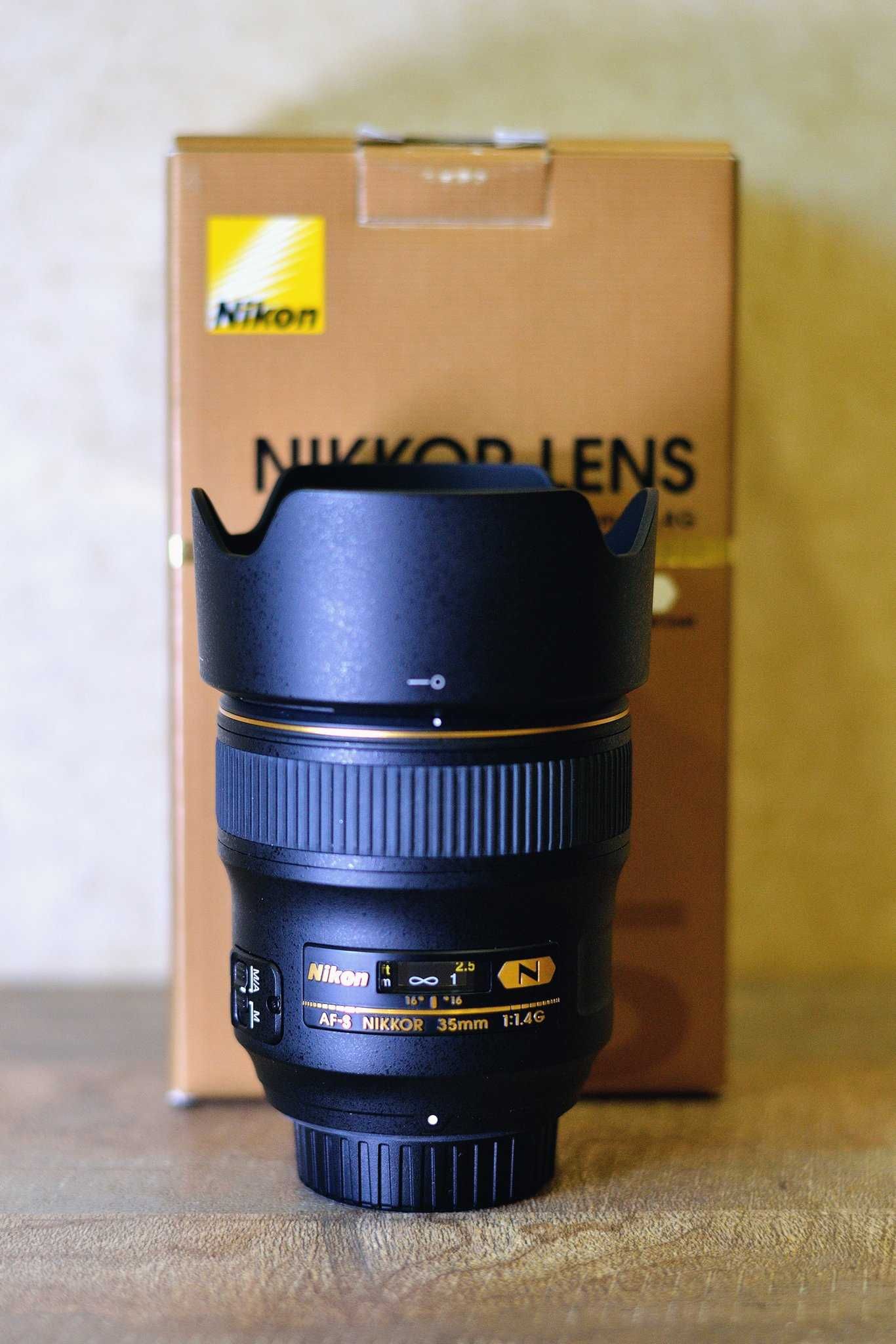 Об'єктив Nikon AF-S Nikkor 35mm f/1.4G