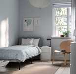 Cama individual solteiro. Marca Ikea.