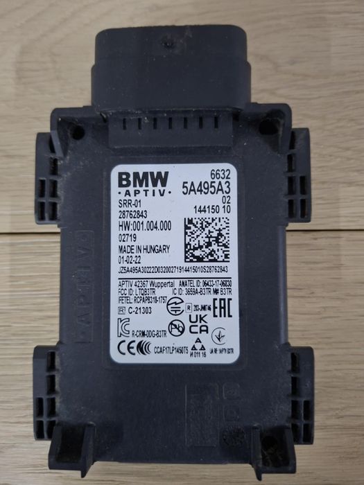 Radar asystent zmiany pasa puchy BMW