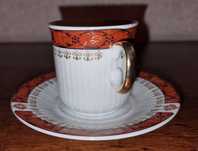 Set de Café (Chávena e Pires) TAKANA Porcelana Japonesa Vintage