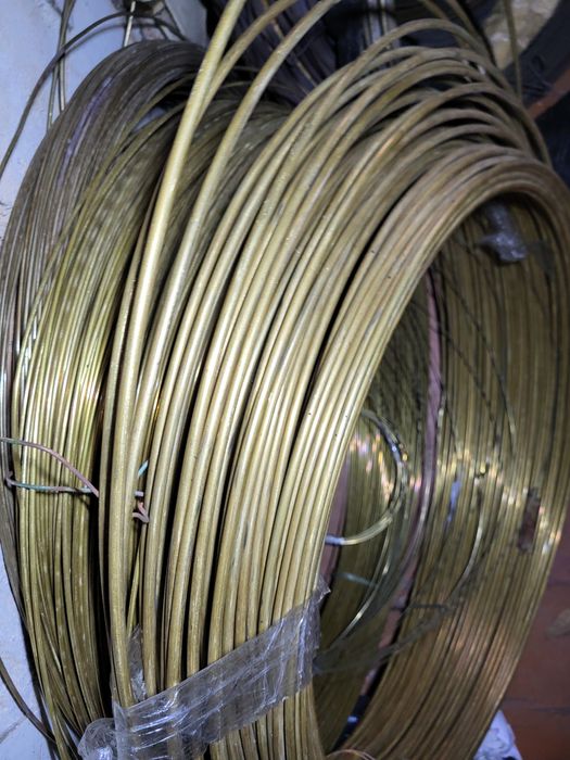 Проволока латунная Л-63  отф1,5 мм до ф6 мм