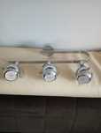 Lampa plafon srebrna