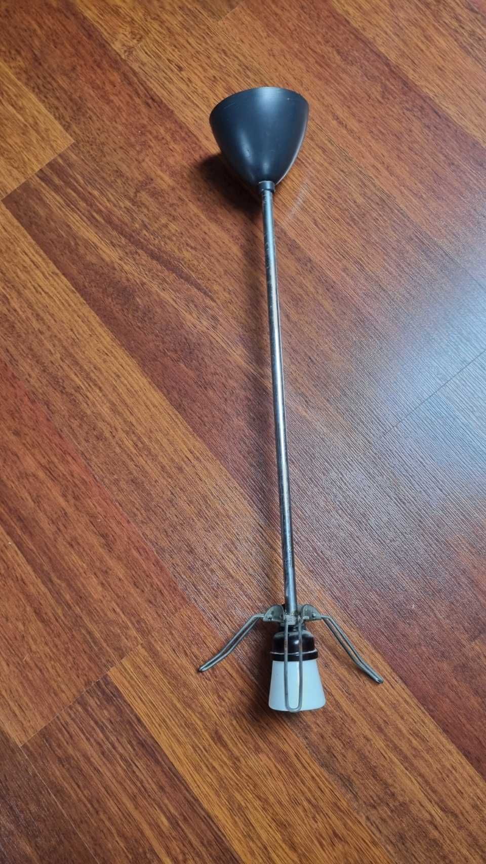 Duża lampa opalinowa Mid Century Design Czechosłowacja Napako PRL