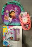 Plecak plecaczek Koci Domek Gabi bidon lunch box papcie Gabby's nowe
