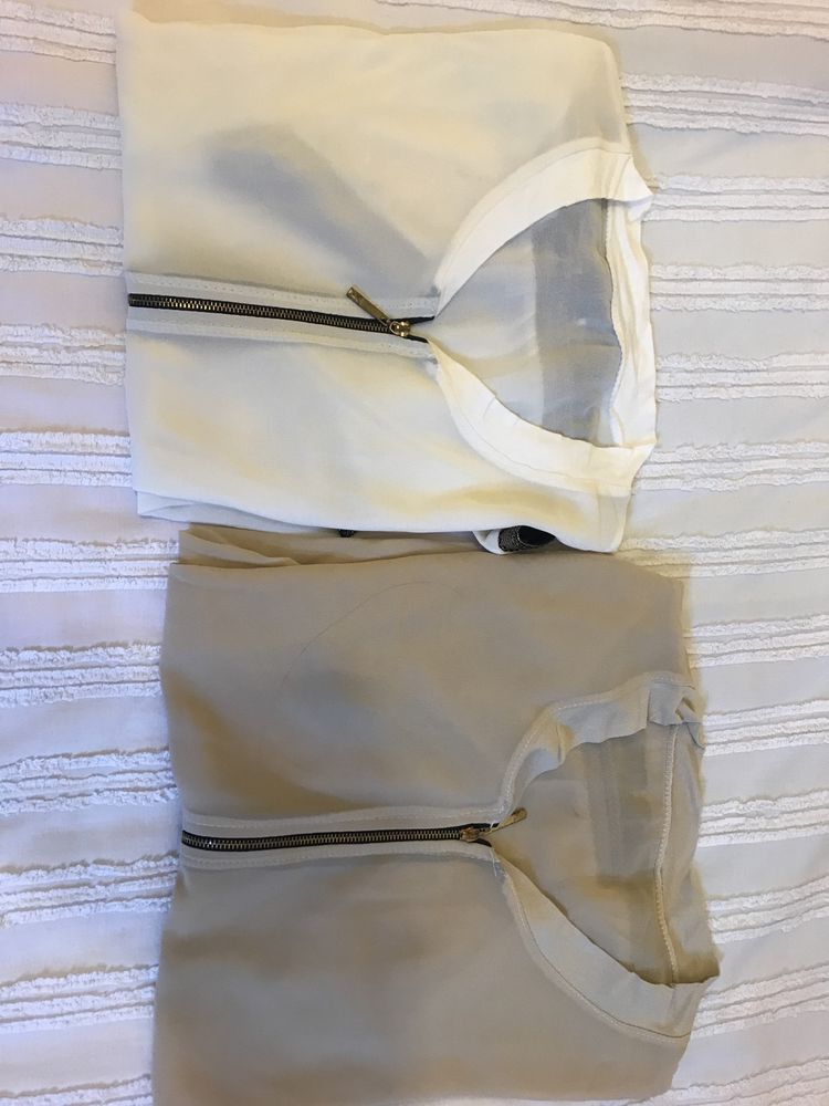 Blusa transparente