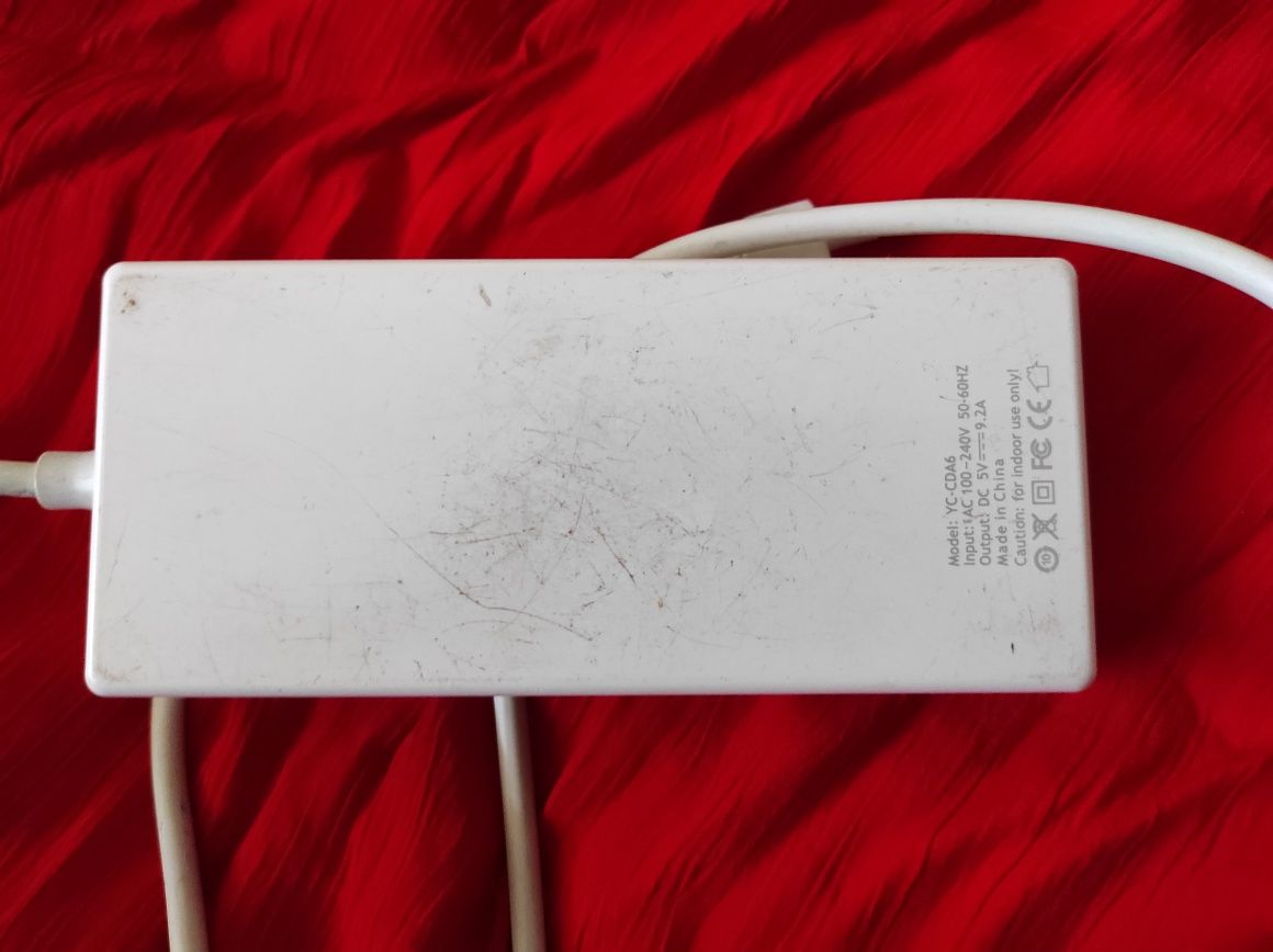 Зарядний пристрій Protech USB Charger YC-CDA6 8 Port 40W 8A White