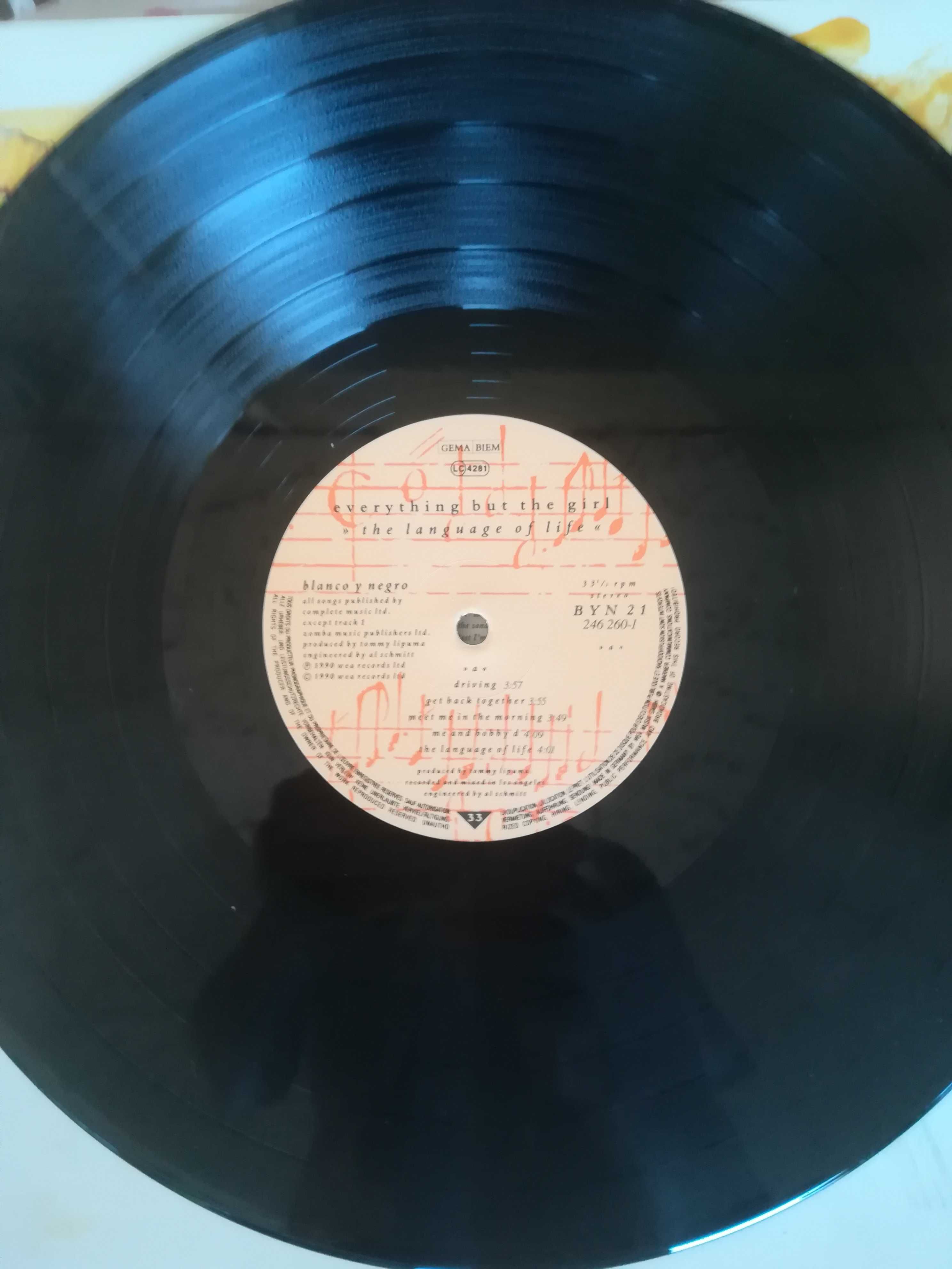 Lp Everything but the girl - the language of life