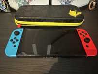 Sprzedam Nintendo Switch Oled z zestawem gier pokemon