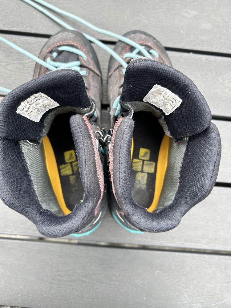 Salewa buty trekingowo podejsciowe gore tex rozm 38 turkus