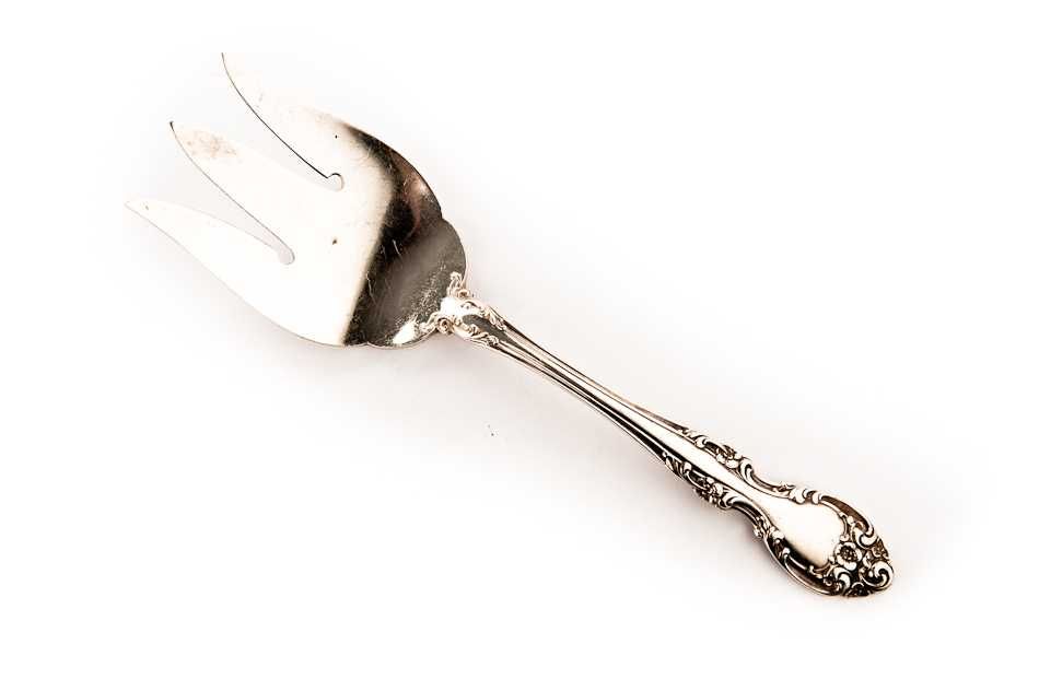 Stary Widelec - Środek Stołu - 111g - GORHAM STERLING - Kraków