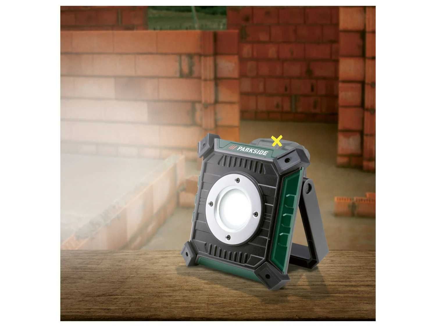 Halogen led Parkside PBSTA 20-Li A1 lampa akumulatorowa 20vNaświetlacz