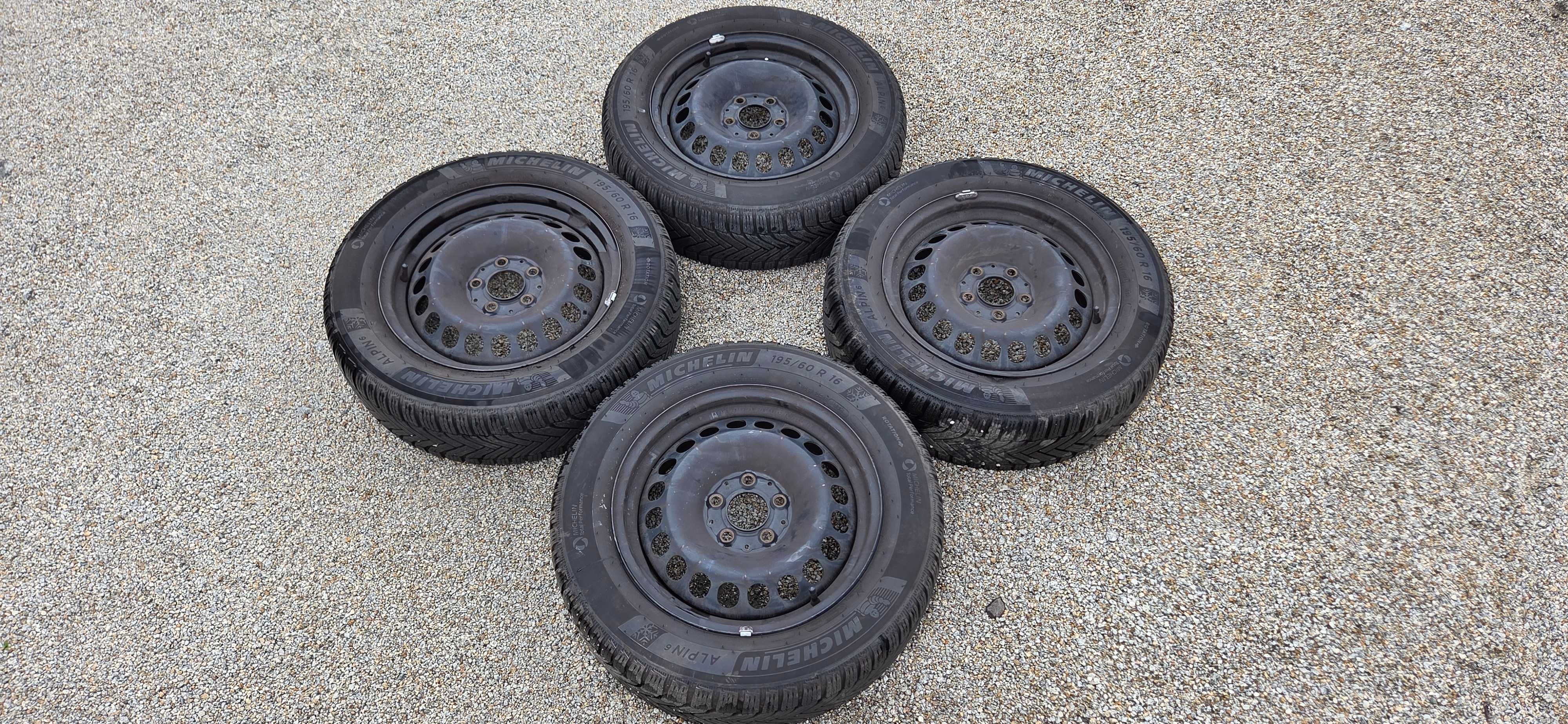 MERCEDES -Koła Zimowe R-16/195/60 MICHELIN 2022 ,5x112 ,ET-39 ,OT-66,6