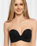 Biustonosz Wonderbra strapless 85G/38F nowy, czarny