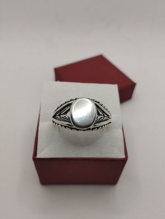 Srebrny sygnet, próba 925, rozmiar 33