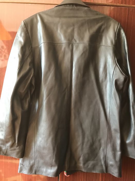 Мужские кожаные пиджаки