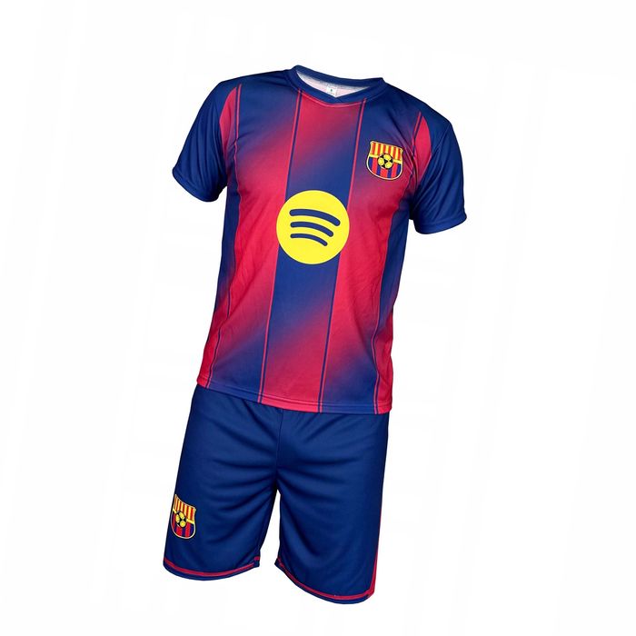 Strój dla młodego piłkarza - LEWANDOWSKI BARCELONA - rozmiar 152cm