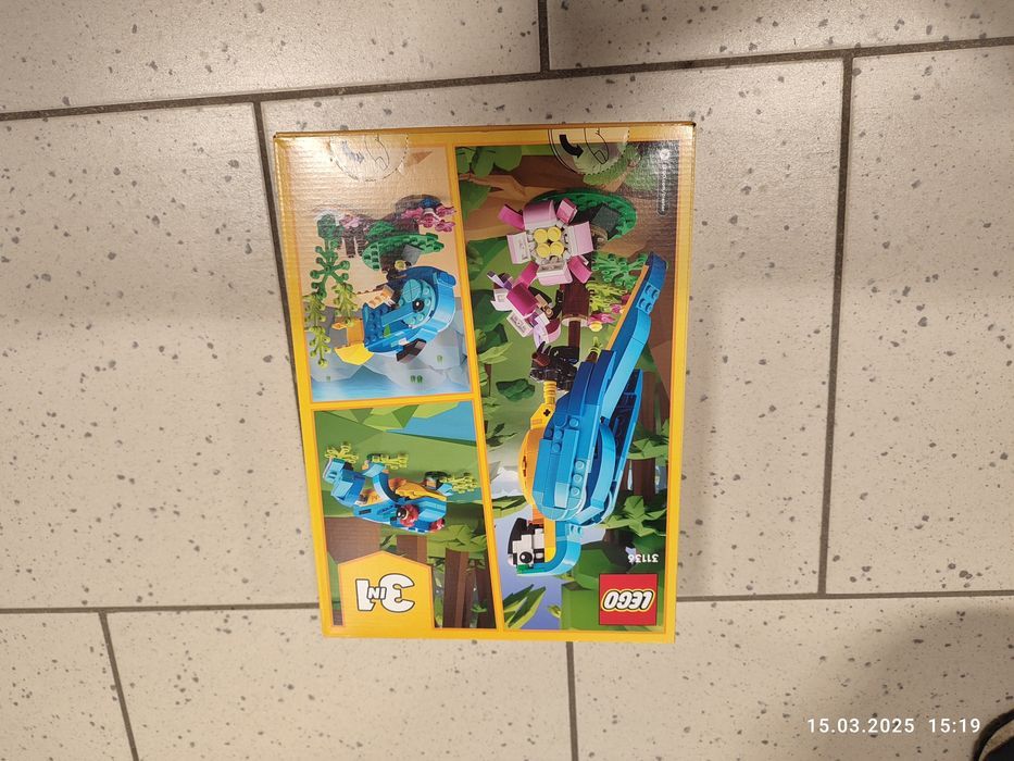 Nowy zestaw LEGO Creator Niebieska papuga 31136