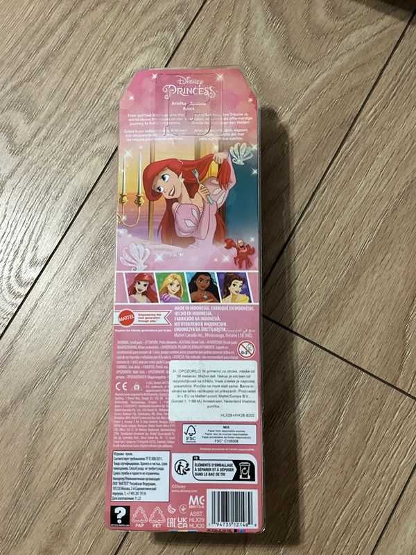 Mattel Disney lalka księżniczka Ariel Disney princess