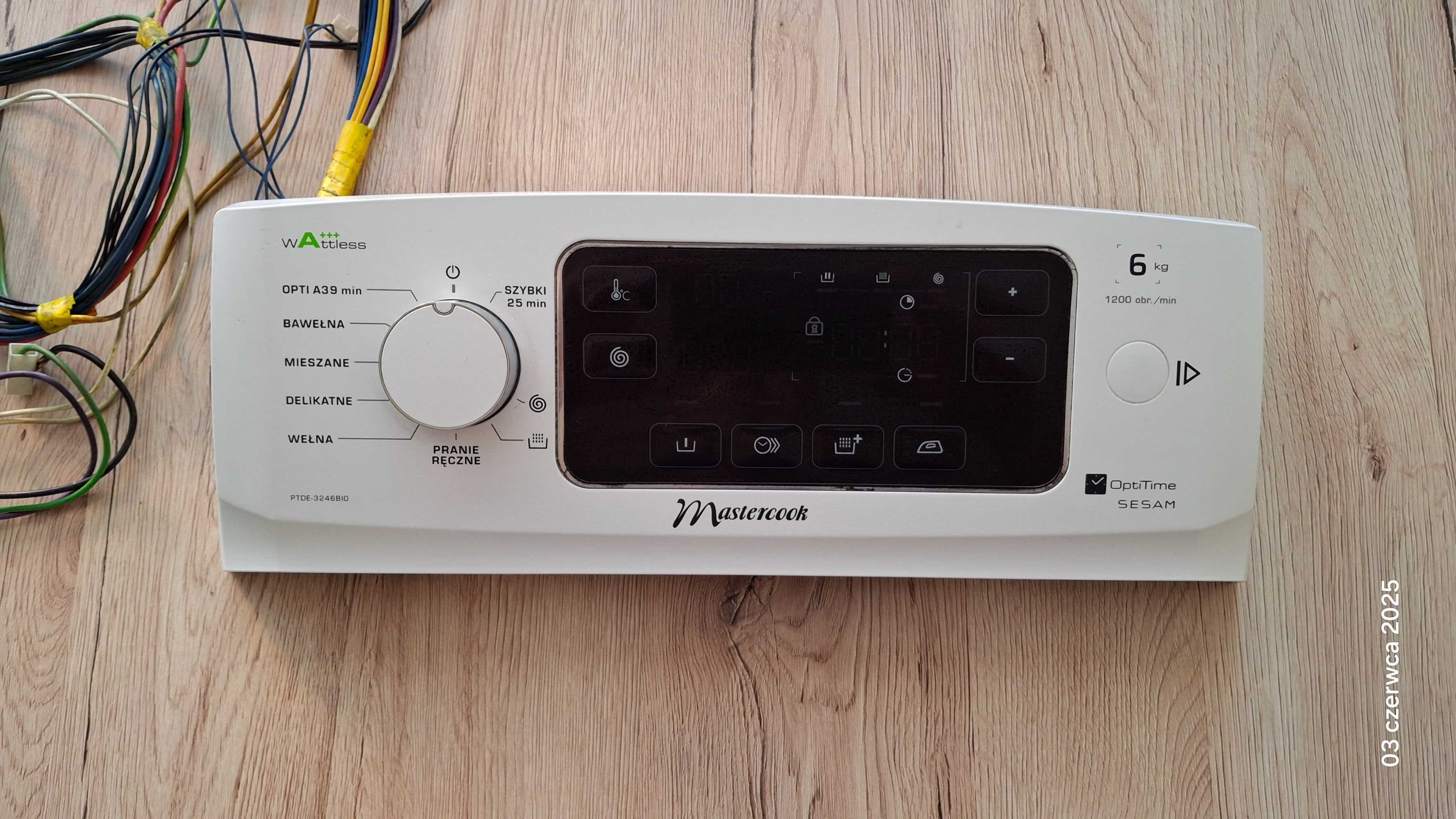 Programator pralki Mastercook PTDE-3246BIO