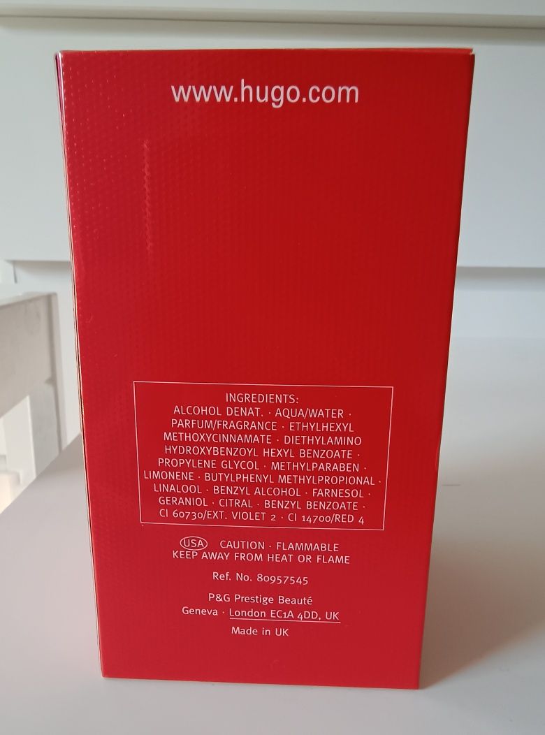 Hugo Boss Energise 125ml EDT. Nowy. Stara wersja.