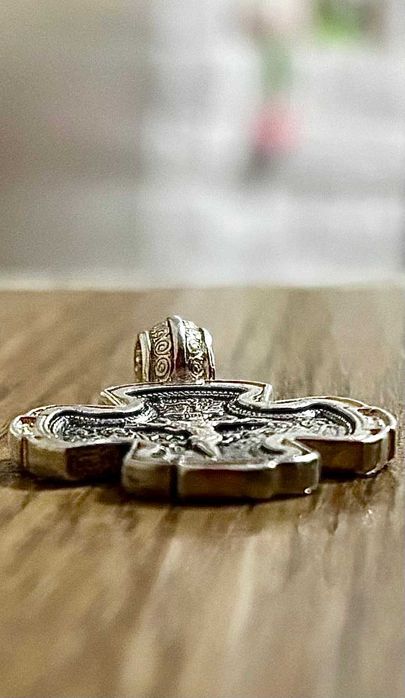 Серебряный крест 925 пробы, лимитированной серии.