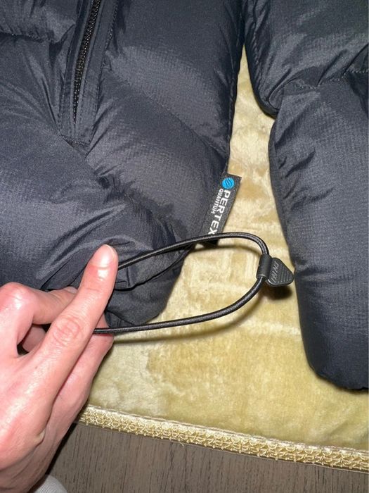 Пуховик Palace Pertex Balaclava Puffa Matte Black (Розмір S)