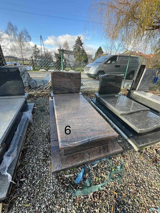 NAGROBKI GRANITOWE wyprzedaż wystawki