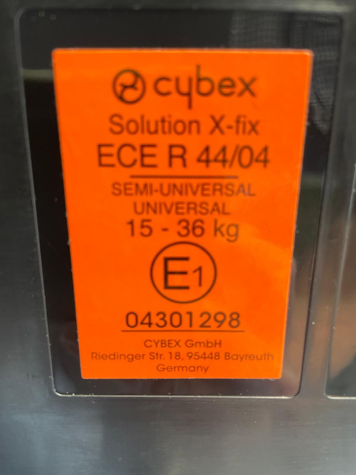 Fotelik Cybex Solution X-fix 15-36 kg
Blue Moon-navy