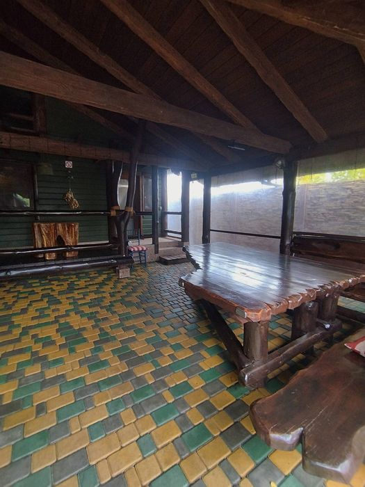 Баня и чан на дровах