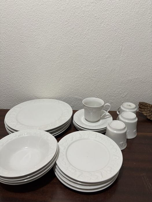 Serviço de loiça e de chá