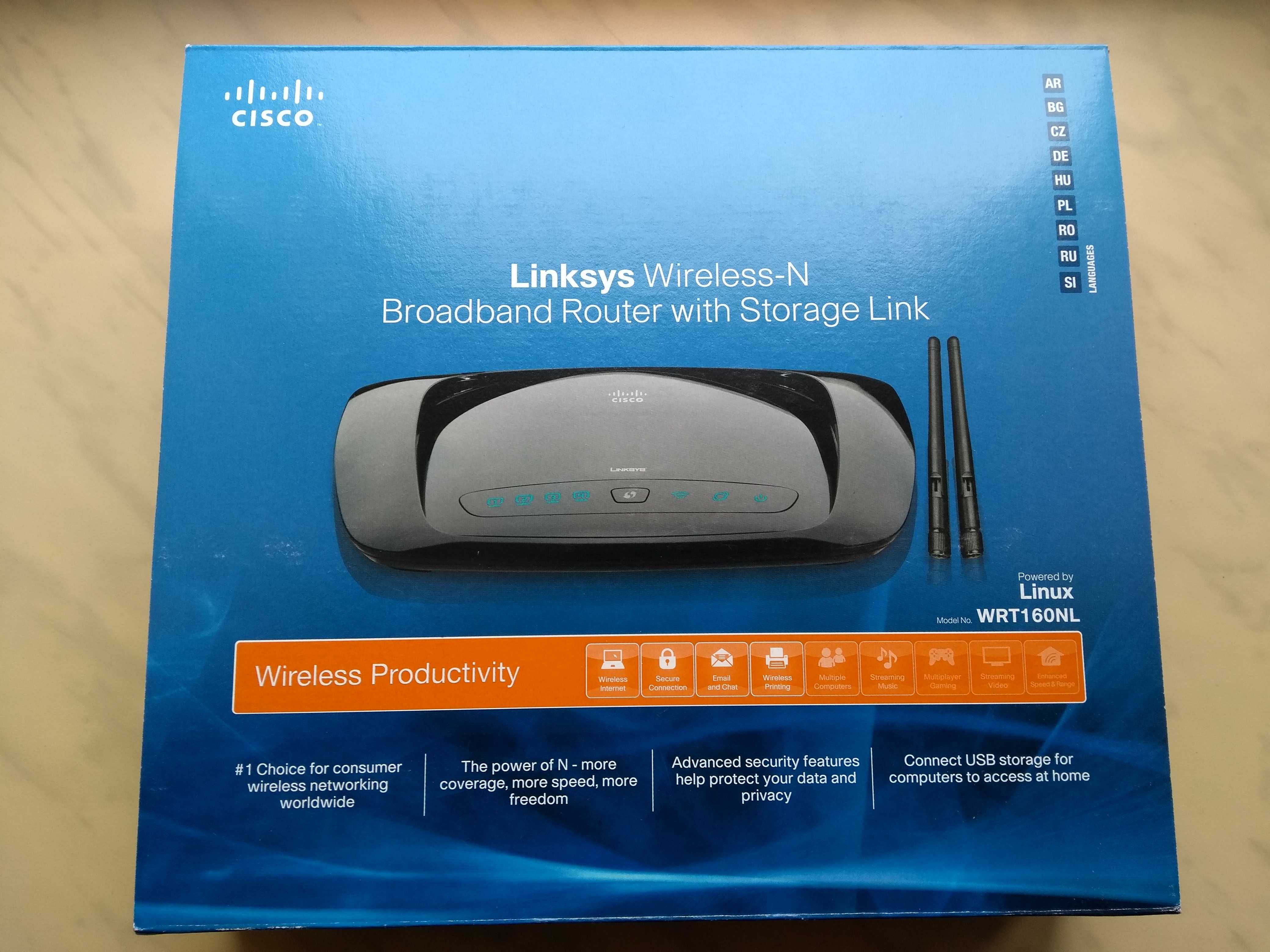 Маршрутизатор Linksys WRT160NL