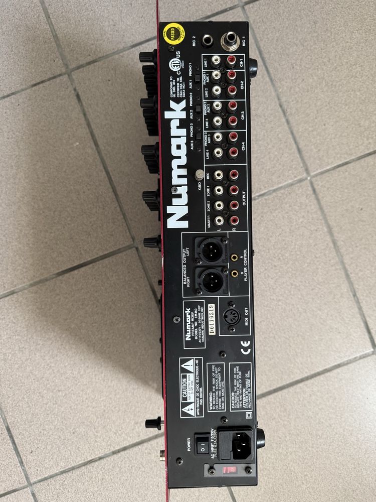 mesa numark kaoss pad 4 canais