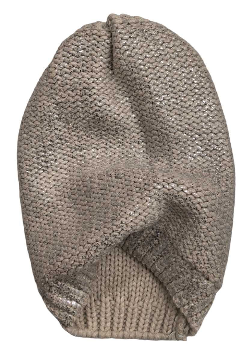 OVS czapka damska metaliczna wiosna / jesień rozm. uniwersalny
