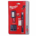 Milwaukee zestaw  czołówka + latarka z laserem  IR HL450PL250 FV 23%