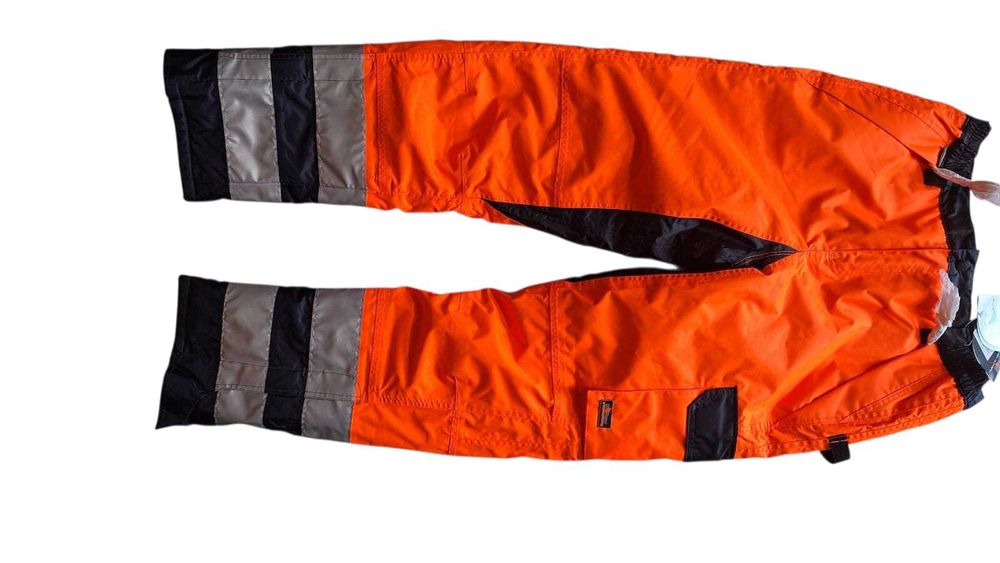 Spodnie robocze ocieplane U-Power SUBU HL171OF Orange Fluo L