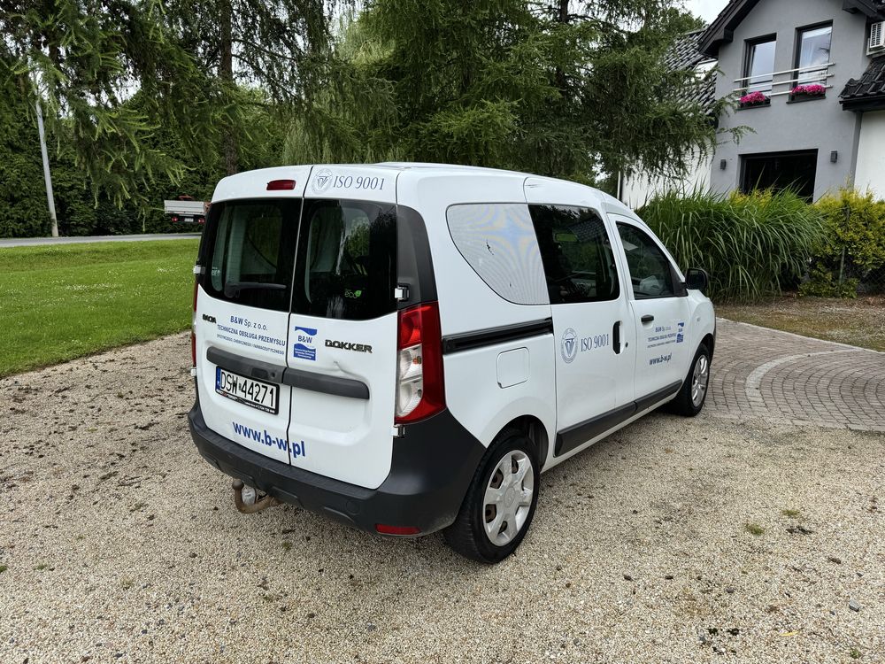 Dacia Dokker 1.5 dci 2014r salon Pl 5 osobowy klimatyzacja
