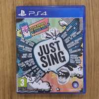 Just Sing Gra PS4 Play Station 4