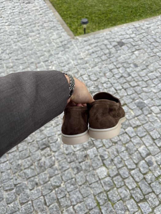 Loafers Loro Piana Castanho - 41
