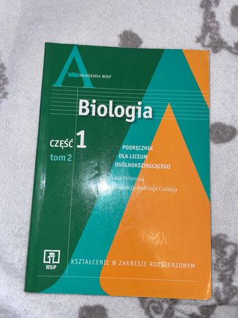 Biologia podręcznik WSIP część 1 tom 2